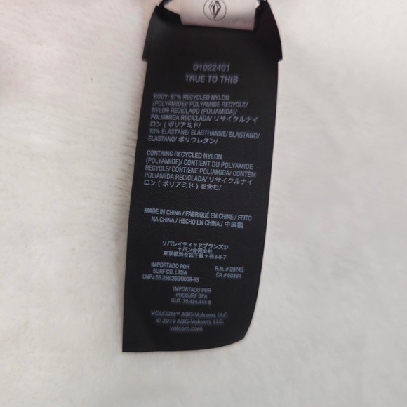 Volcom Orange Patterned Bikini - Picture 6 of 7